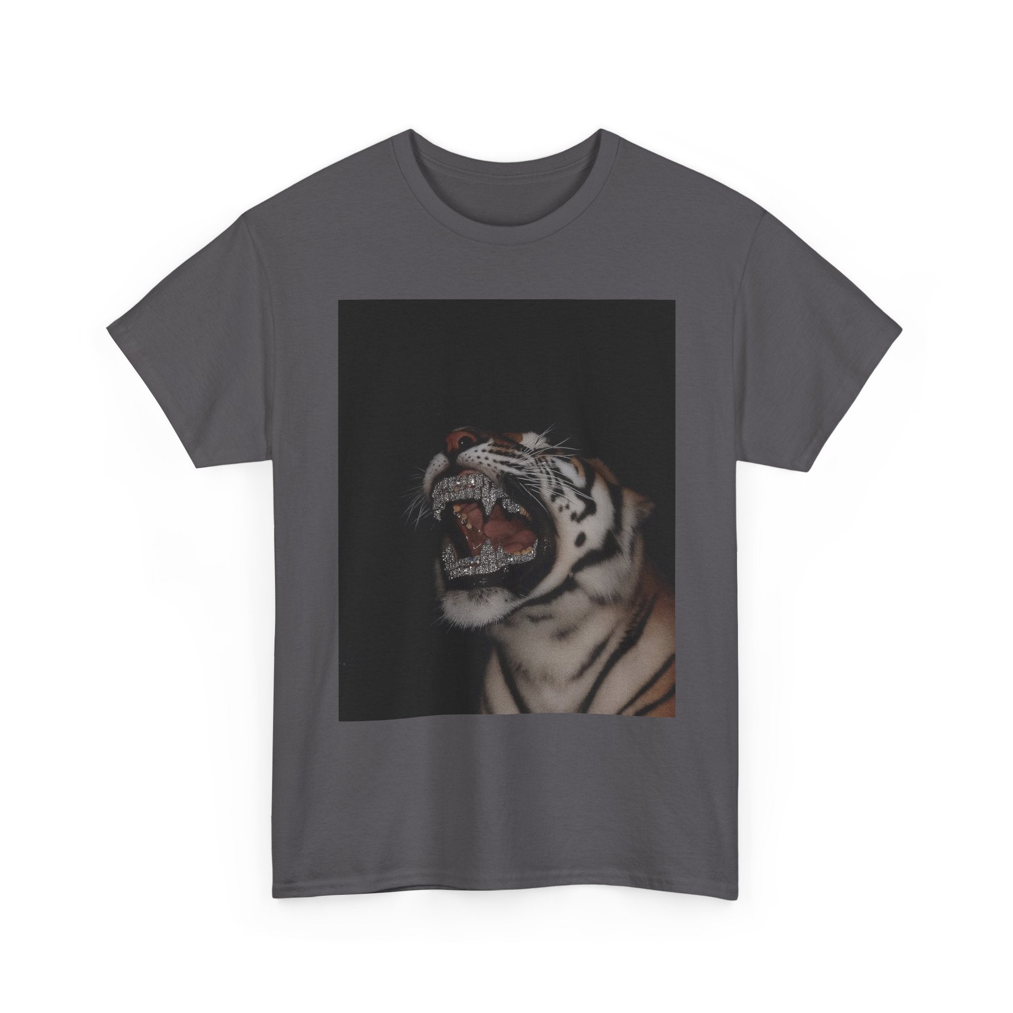 Roaring White Tiger Graphic Tee