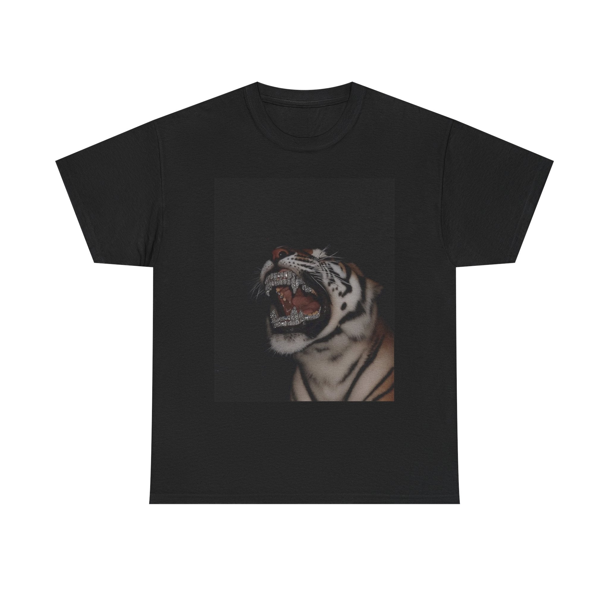 Roaring White Tiger Graphic Tee