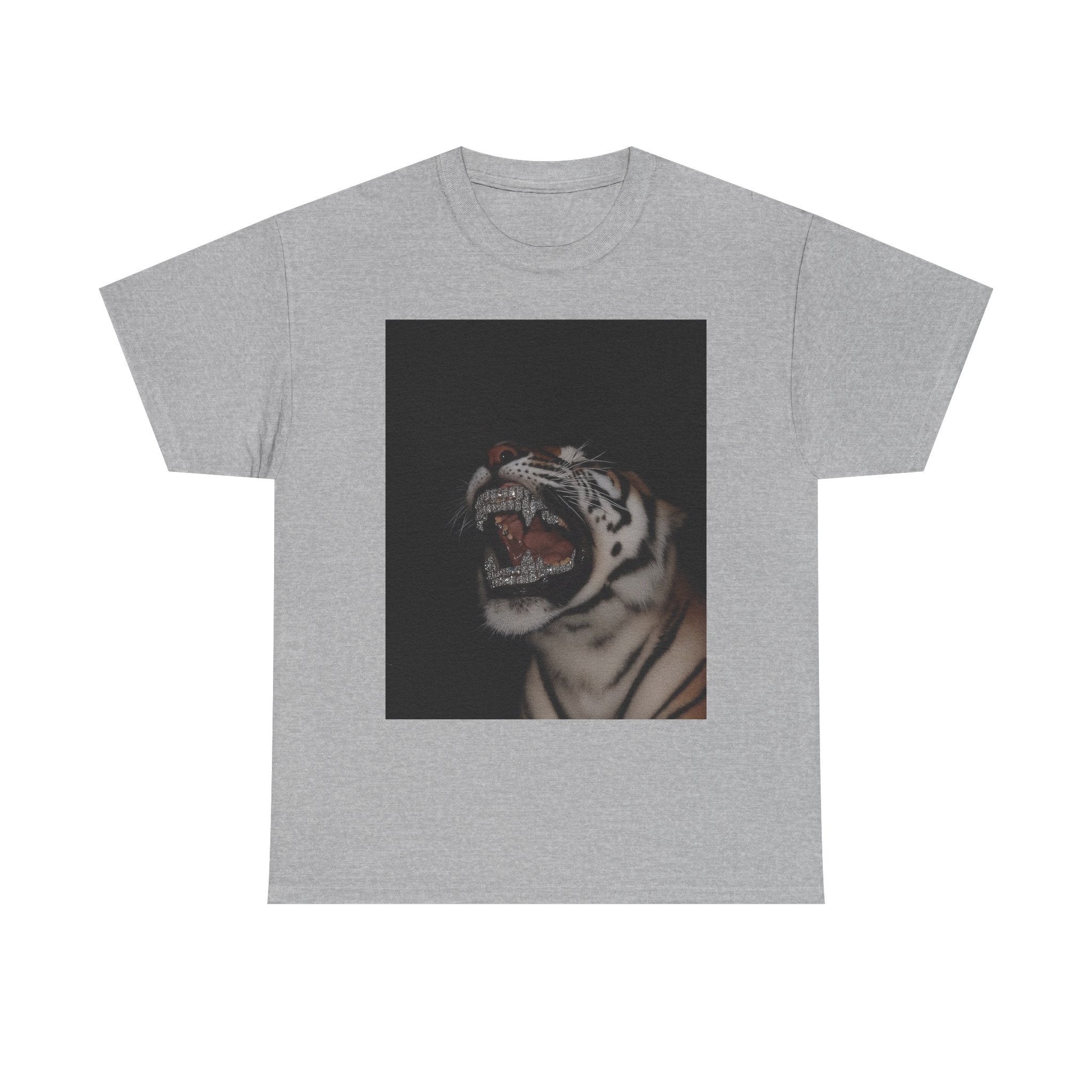 Roaring White Tiger Graphic Tee