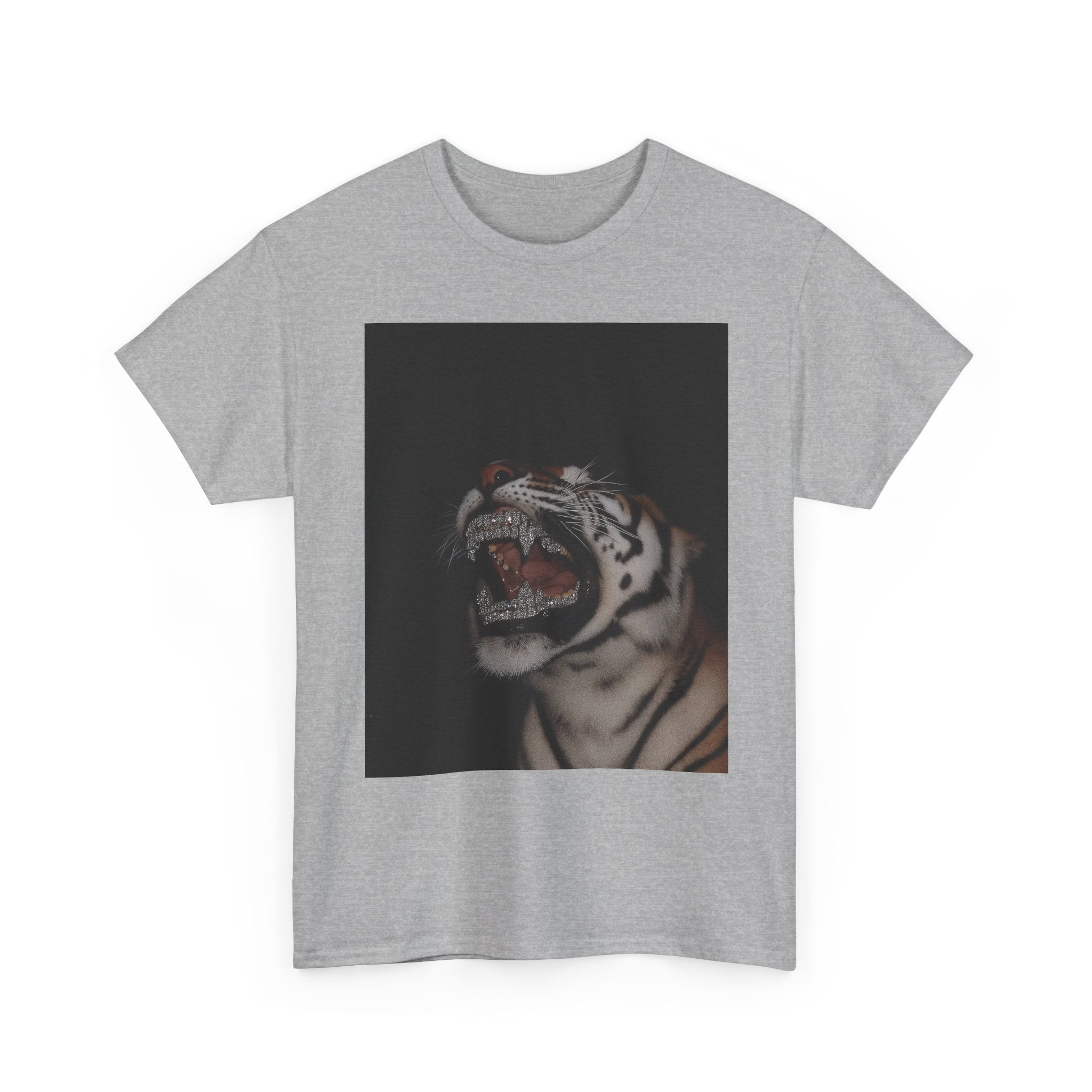Roaring White Tiger Graphic Tee