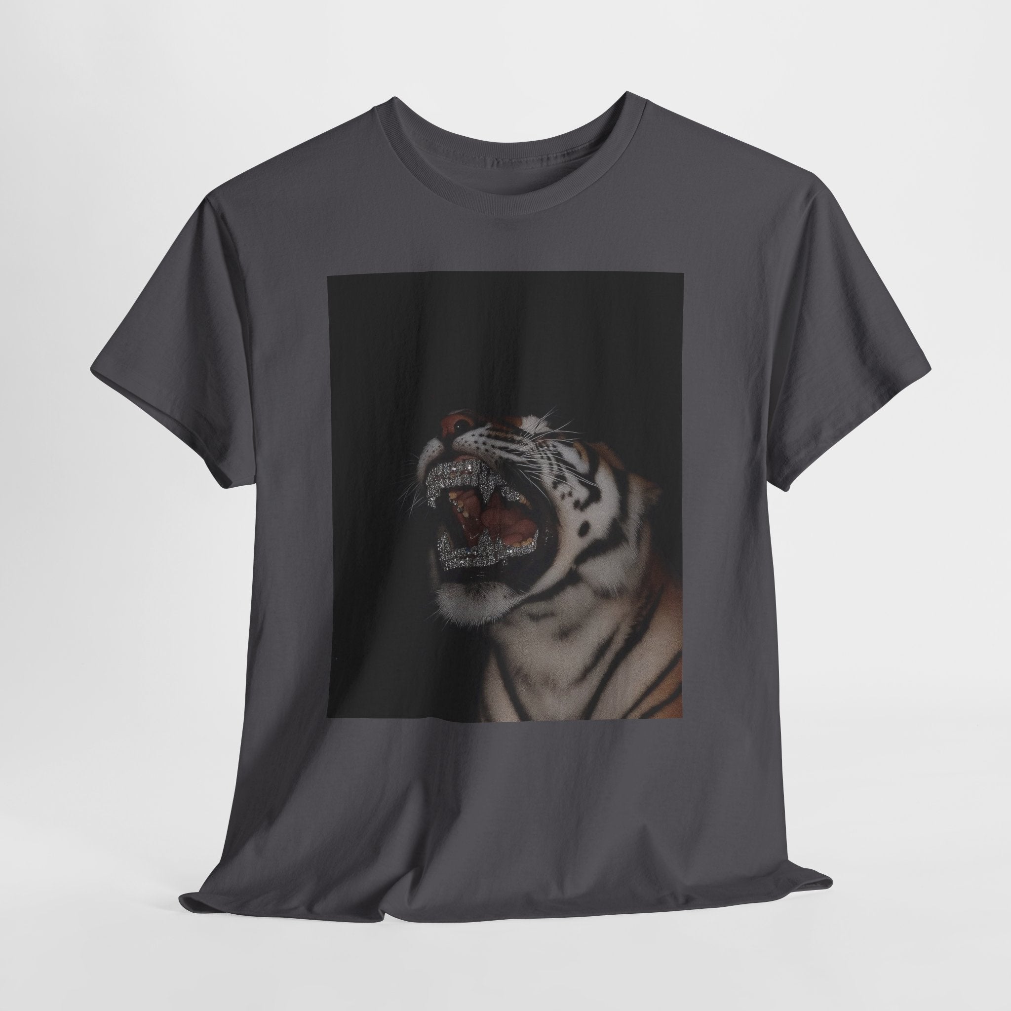 Roaring White Tiger Graphic Tee